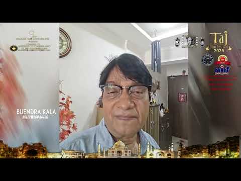 Brijendra kala Actor wishes Global taj International Film Festival Agra I Suraj tiwari director