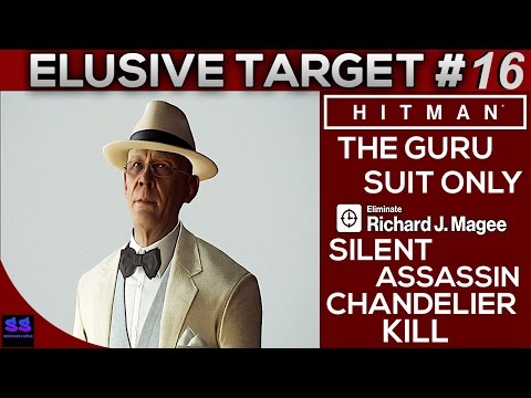 HITMAN 2016 The Guru - Elusive Target #16 - Silent Assassin / Suit Only (5 Stars)