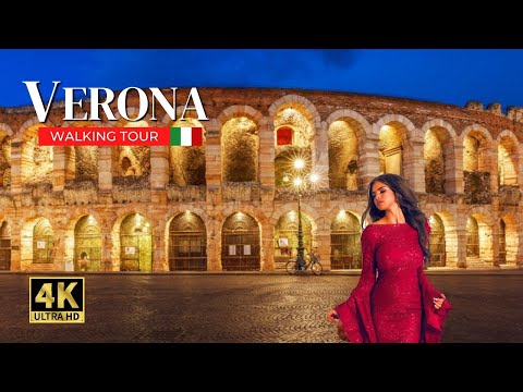 VERONA 🇮🇹 The MOST ROMANTIC CITY in the World - Evening Walking Tour