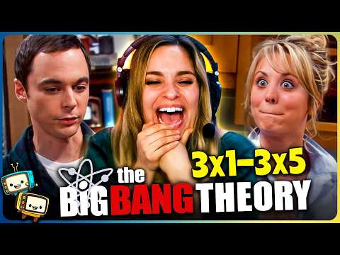 THE BIG BANG THEORY (2009) Season 3 Episodes 1-5 Reaction! | First Time Watch