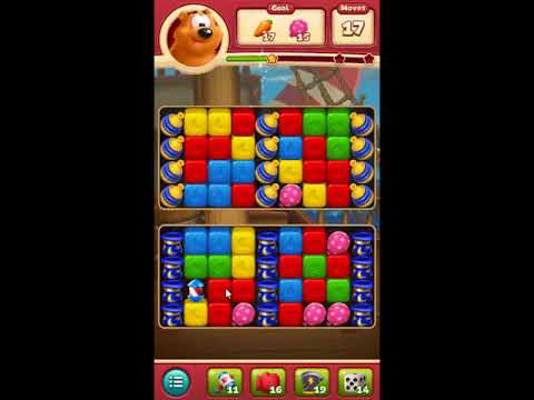 Toon Blast Level 572 - NO BOOSTERS 🐻🐺🐱