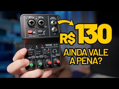 TEYUN Q12 - The cheapest audio interface/mixer ever!