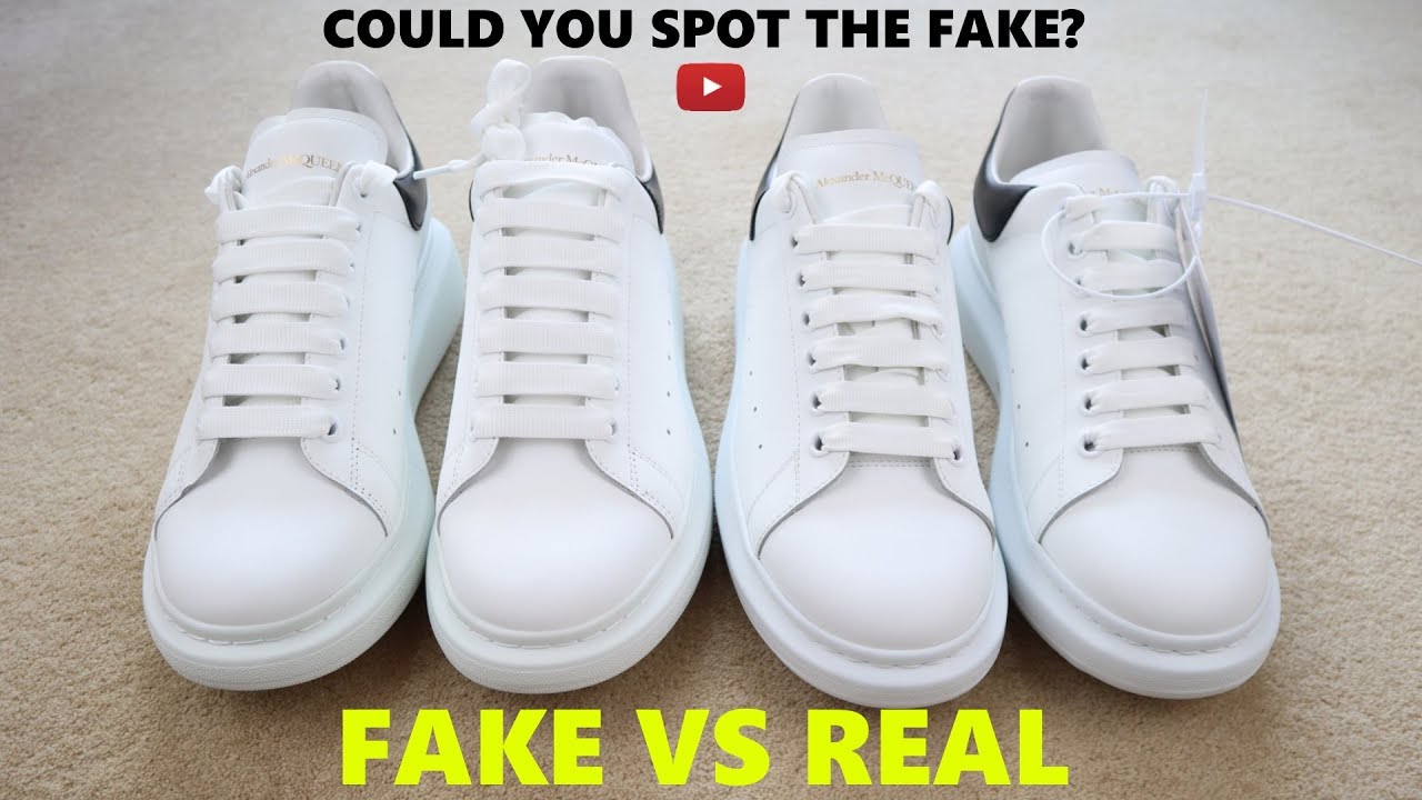 How to spot the LATEST FAKE Alexander McQueen sneakers Real vs Fake review guide
