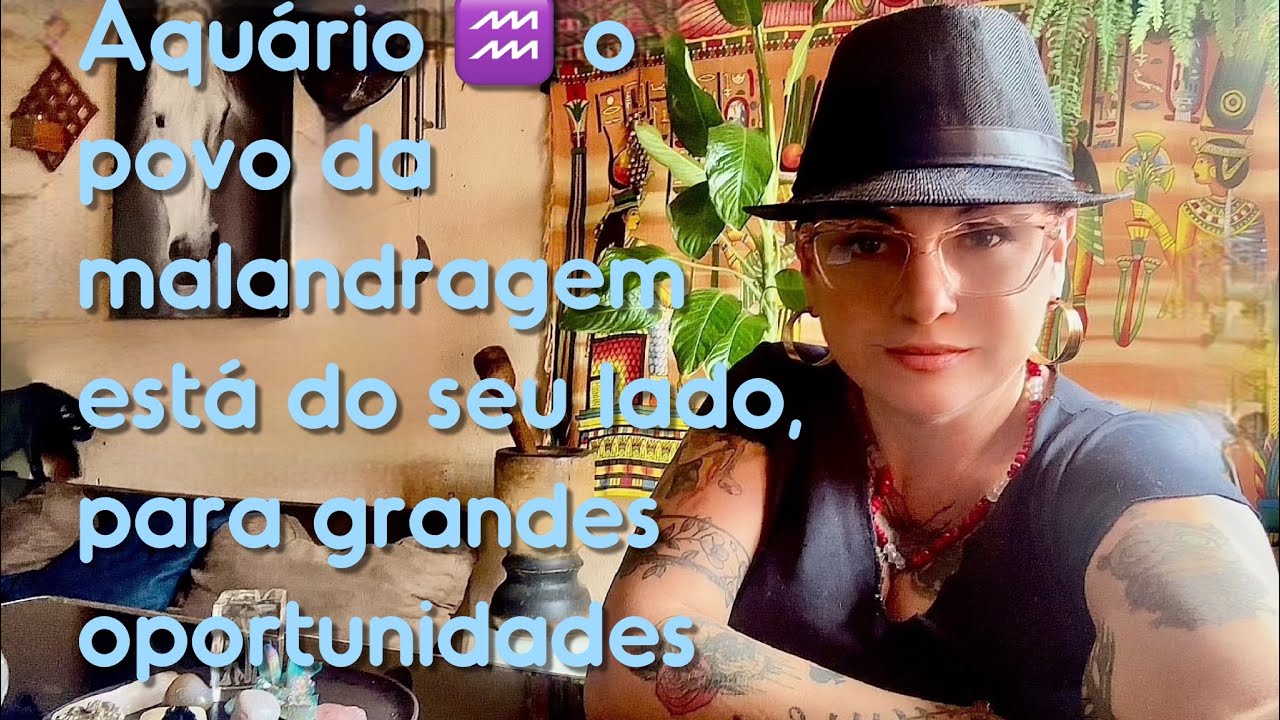 Aquário ♒️￼ o povo da malandragem está do seu lado, para grandes oportunidades#tiragemdecartas