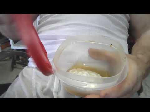 LARGE CHUNK OF MOLDY GOO IN MY MOUTH AND THROAT