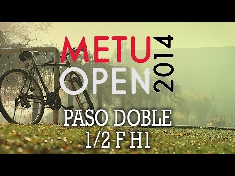 METU OPEN 2014 WDSF World Open LA | Paso Doble - Semi Finals, Heat 1