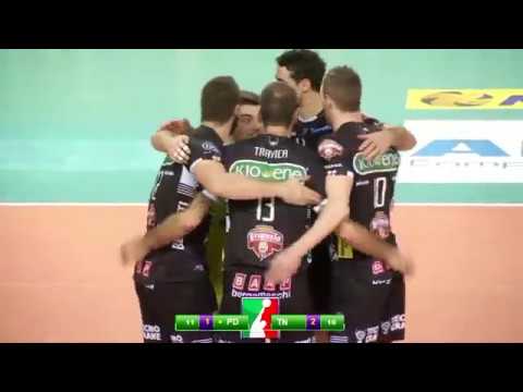 Gli highlights di Kioene Padova – Itas Trentino 1-3