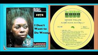 Esther Phillips - I Don't Want to Do Wrong (Vinyl)