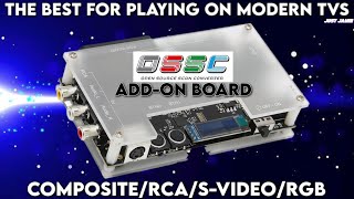 Make your Retro Games Look Great Again with OSSC Add-On Board #ossc #upscaling #retrogaming