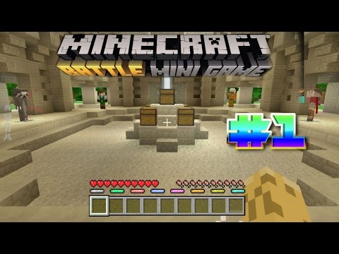 Minecraft Battle mode: "THE BEST MODE EVER" - Part 1 (PS4 + PS3 + XBOX ONE + XBOX 360)