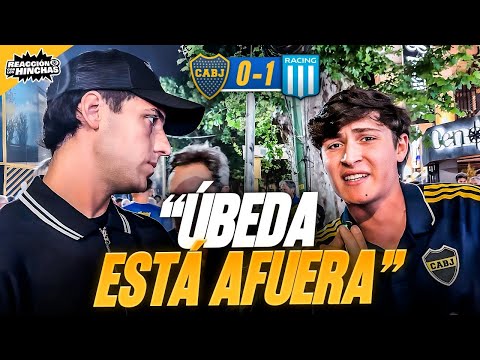 FAN REACTION / BOCA 0-1 RACING