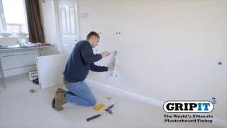 GripIt - How to hang a radiator on to a plasterboard wall
