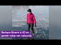 Barbara is 83 jaar en schaatst nog altijd lekker op natuurijs