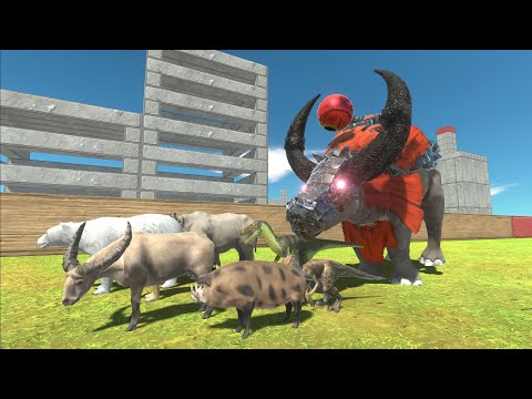 Escape from DIABULL - Animal Revolt Battle Simulator