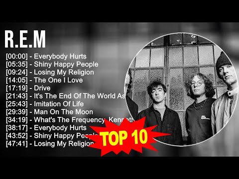 R.E.M Greatest Hits - 70s 80s 90s Music - Top 10 R.E.M Best Songs