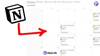 CRM & Atividades（00:09:50 - 00:23:29） - Como organizar sua Agência no Notion | Work OS