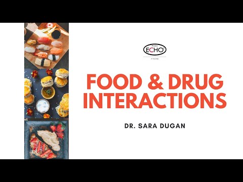 Food and Drug Interactions - Systems of Care ECHO for Multi-System Youth