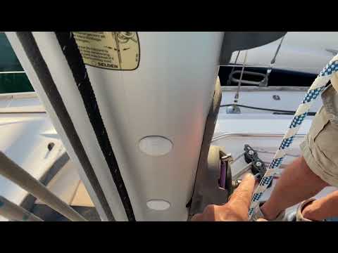 How to adjust Selden in mast foil