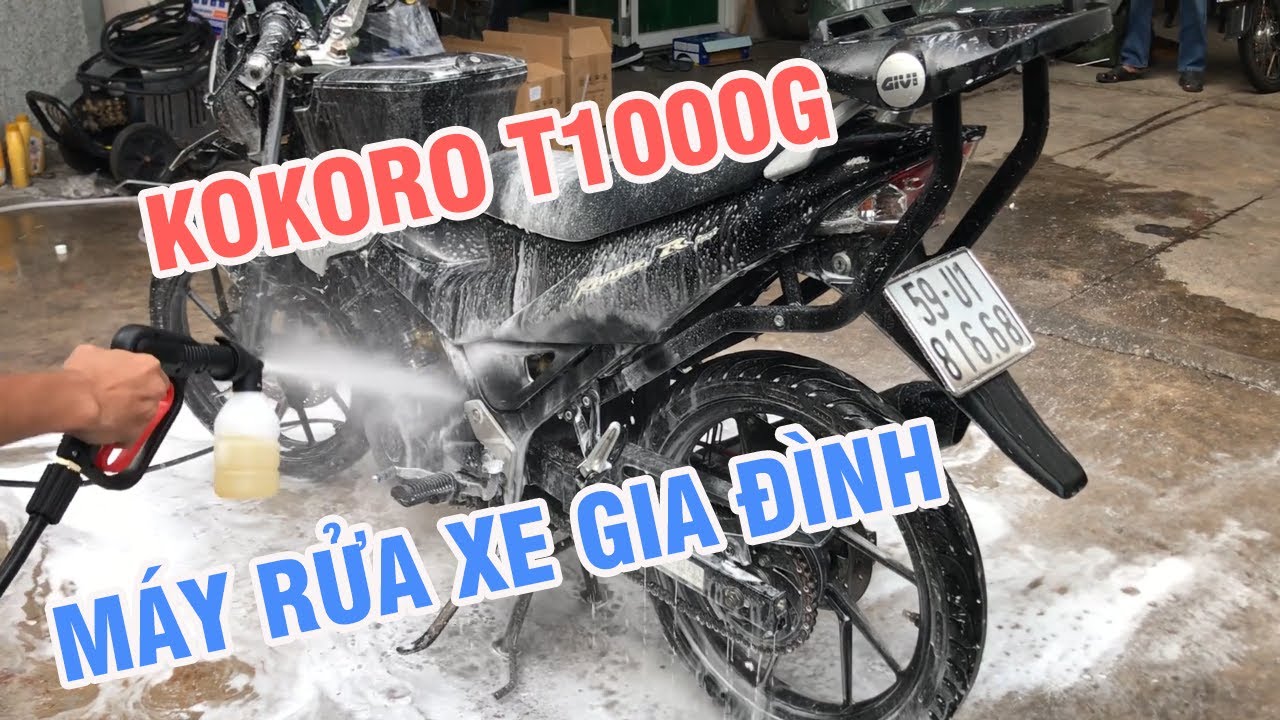 Máy rửa xe gia đình Kokoro - sự lựa chọn số 1 5