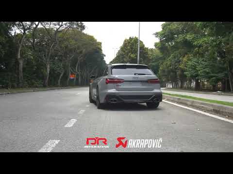 AUDI RS6 C8 AKRAPOVIC EXHAUST MALAYSIA | PURE SOUND FLY BY