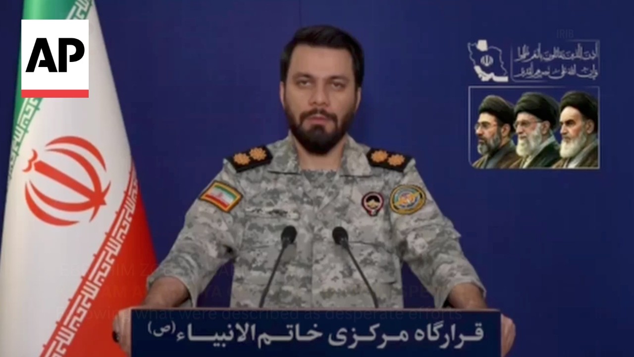 Video | Iran military on US operation to rescue downed US fighter pilot