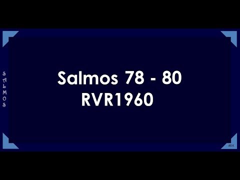 La Biblia en un año/Salmos 78-80 (Audio, Letra) Día 240