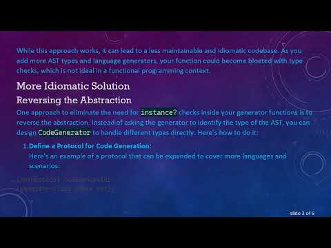 More Idiomatic Patterns in Clojure: Avoiding Instance Dispatching