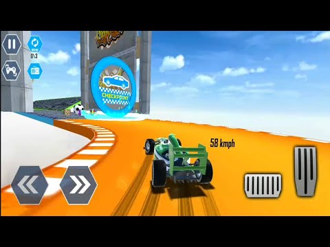Crazy Formula Racing Car Stunts - Impossible Tracks 3D Mega Ramp 2021 ( Android Gameplay )