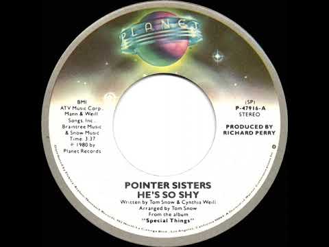1980 HITS ARCHIVE: He’s So Shy - Pointer Sisters (stereo 45)