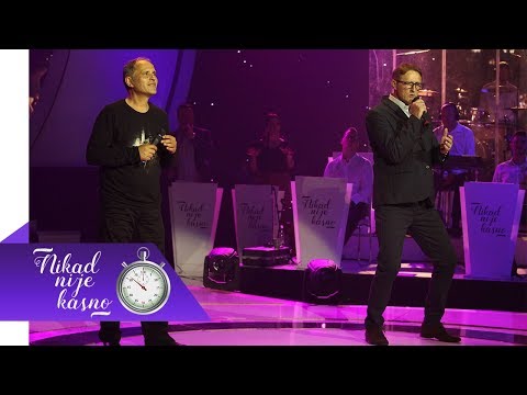 Sasa Trajkovic i Emir Hasic - Sve jos mirise na nju - (live) - Nikad nije kasno - EM 31 - 14.05.2018