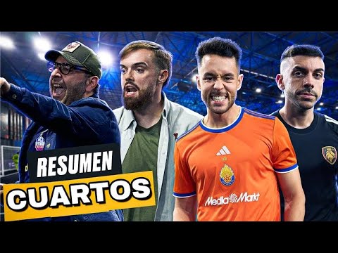 RESUMEN de los CUARTOS DE FINAL de la Kings League Spain por Chris Kings