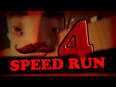 Hello Neighbor Alpha 4 Speedrun [4 MINUTES]