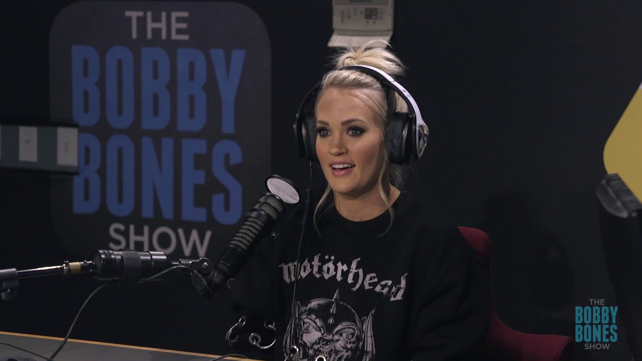 Carrie Underwood Stops By Bobby Bones Show For First Interview Since Return - YouTube