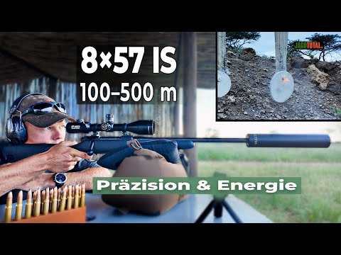 8×57 IS auf 100–500 m – Präzision & Energie
