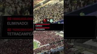 RIVALIDADE NAS TORCIDAS! Os torcedores de Flamengo e Palmeiras trocam se provocam bastante 👀🔥