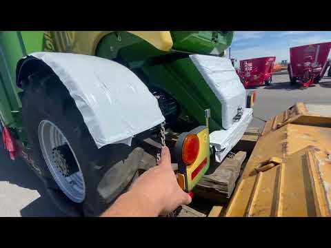 #Krone BIG M450 Flat tires for faster and easyer #permits