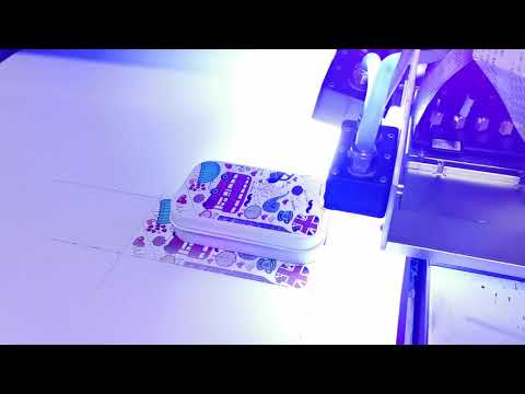 Focus Alpha-jet 6040 UV printer for metal cases printing