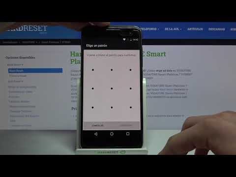 Cómo bloquear VODAFONE Smart Platinum 7 con patrón, pin o contraseña - configurar bloqueo