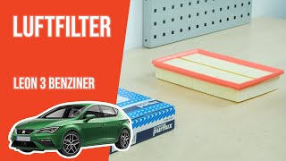 Youtube thumbnail of video "Wie Leon 3 1.5 TSI Luftfilter wechseln 💨"