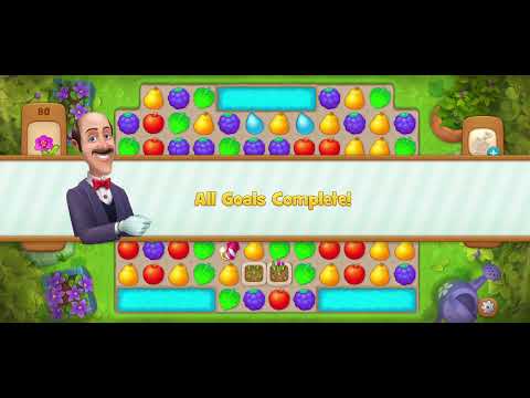 Golden Cup 9285 stage 79 - 81 ▪︎ no hacks, real play ☆ Gardenscapes by Anne