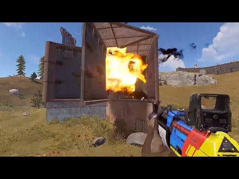 This Decaying Armored Base Was LOADED!! #shorts #rustshorts