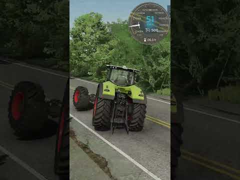 Man muss ja auch schnell zum Acker kommen 😂 #ls22 #landwirtschaftssimulator22 #fs22 #claasaxion