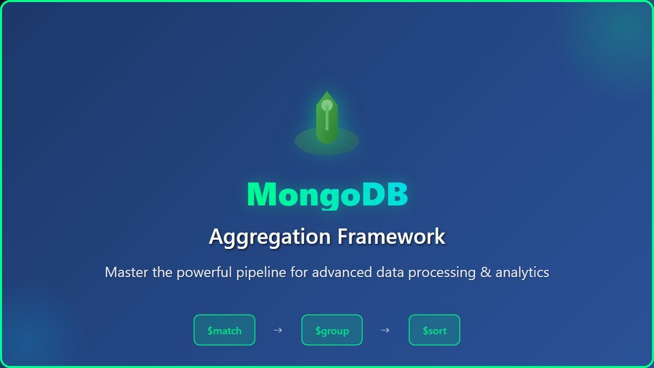 MongoDB Aggregation Framework: The Ultimate Beginner's Guide