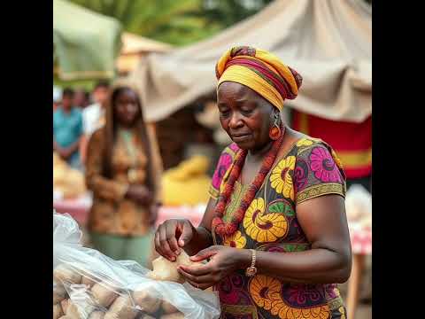 Ukaamaka the okpa seller.