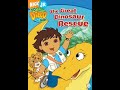Opening To Go Diego Go The Great Dinosaur Rescue 2006 DVD