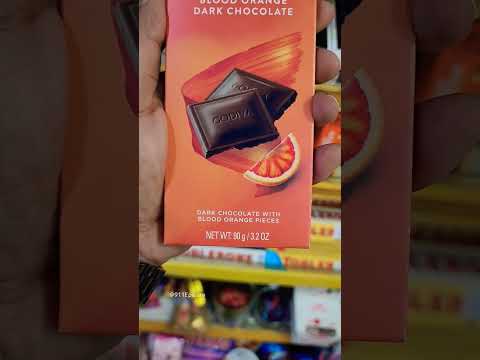 Godiva Signature Blood Orange 🍊 Dark Chocolate 🍫