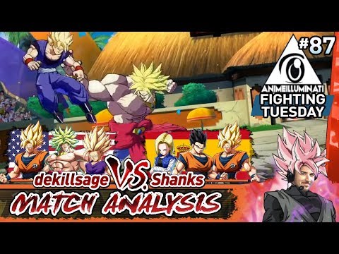 DBFZ Match Analysis: Fighting Tuesday #87 GRAND FINALS - dekillsage vs. Shanks