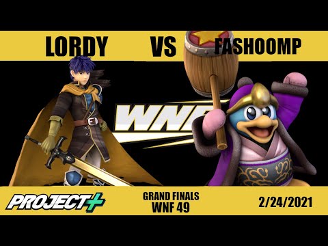 Lordy (Ike) vs Fashoomp (Dedede) WNF 49 Grand Finals [Project M] [P+]