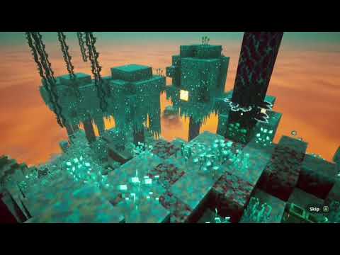 Minecraft Dungeons Flames of the nether DLC gameplay (No commentary) With Themightytrex5