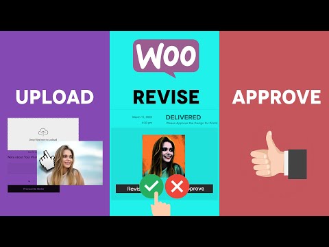 Custom File Upload Product and Client Approval  - WooCommerce Plugin